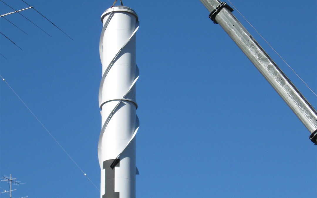 University of Idaho District Heating Stack